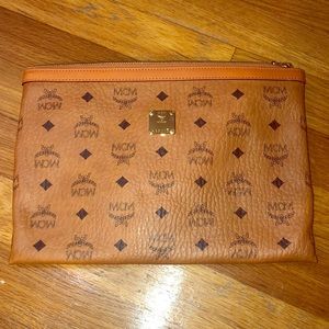 MCM Zippered Pouch